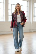 Load image into Gallery viewer, Velvet Suzani Jacket (Short)
