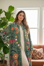 Load image into Gallery viewer, Velvet Suzani Long Jacket

