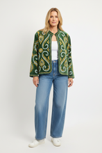 Load image into Gallery viewer, Velvet Suzani Jacket (Short)

