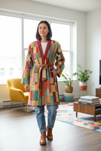 Load image into Gallery viewer, Stone Wash Kantha Jacket
