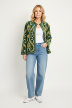 Load image into Gallery viewer, Velvet Suzani Jacket (Short)
