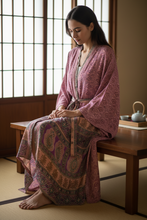 Load image into Gallery viewer, Vintage Sari Kimono Long
