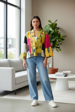 Load image into Gallery viewer, Kantha Tie Dye Jacket
