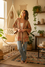 Load image into Gallery viewer, Kantha Blockprint Coat
