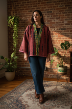 Load image into Gallery viewer, Kantha Tie Dye Jacket
