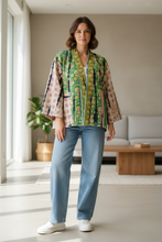 Load image into Gallery viewer, Kantha Tie Dye Jacket
