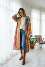 Load image into Gallery viewer, Vintage Kantha Kimono Robe

