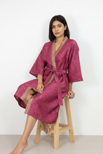 Load image into Gallery viewer, Vintage Sari Kimono Long
