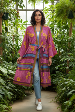 Load image into Gallery viewer, Vintage Sari Kimono Long
