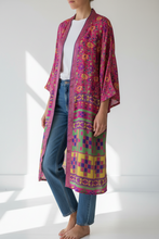 Load image into Gallery viewer, Vintage Sari Kimono Long
