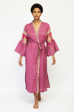 Load image into Gallery viewer, Vintage Sari Kimono Long
