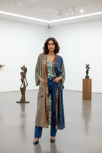 Load image into Gallery viewer, Vintage Sari Kimono Long
