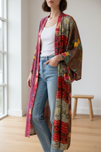Load image into Gallery viewer, Vintage Sari Kimono Long
