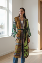 Load image into Gallery viewer, Vintage Sari Kimono Long
