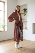 Load image into Gallery viewer, Vintage Sari Kimono Long
