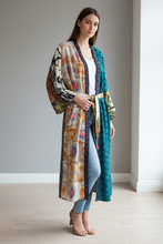 Load image into Gallery viewer, Vintage Sari Kimono Long
