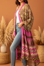 Load image into Gallery viewer, Vintage Sari Kimono Long
