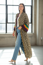 Load image into Gallery viewer, Vintage Sari Kimono Long
