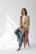 Load image into Gallery viewer, Vintage Sari Kimono Long
