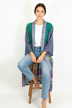 Load image into Gallery viewer, Vintage Sari Kimono Long

