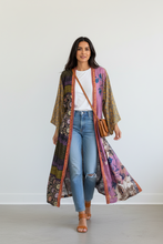 Load image into Gallery viewer, Vintage Sari Kimono Long
