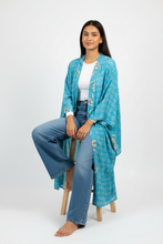 Load image into Gallery viewer, Vintage Sari Kimono Long
