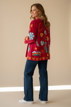 Load image into Gallery viewer, Velvet Suzani Jacket (Short)
