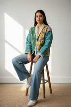 Load image into Gallery viewer, Kantha Jacket Short M/L
