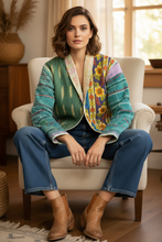 Load image into Gallery viewer, Kantha Jacket Short M/L
