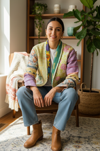 Load image into Gallery viewer, Kantha Jacket Short M/L
