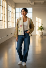 Load image into Gallery viewer, Kantha Jacket Short S/M
