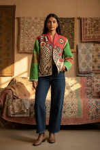 Load image into Gallery viewer, Kantha Jacket Short M/L
