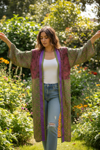 Load image into Gallery viewer, Vintage Sari Kimono Long
