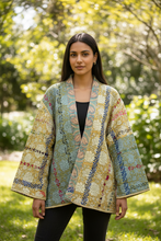 Load image into Gallery viewer, Kantha Blockprint Coat
