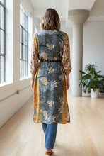 Load image into Gallery viewer, Vintage Sari Kimono Long
