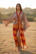 Load image into Gallery viewer, Vintage Sari Kimono Long
