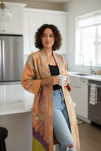 Load image into Gallery viewer, Vintage Kantha Kimono Robe
