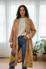 Load image into Gallery viewer, Vintage Kantha Kimono Robe
