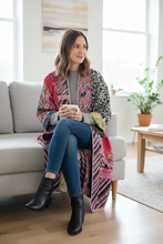 Load image into Gallery viewer, Vintage Sari Kantha Jacket Long
