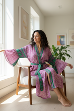 Load image into Gallery viewer, Vintage Sari Kimono Long
