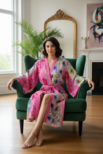 Load image into Gallery viewer, Vintage Sari Kimono Long
