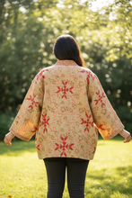 Load image into Gallery viewer, Kantha Blockprint Coat
