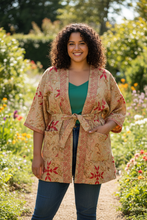 Load image into Gallery viewer, Kantha Blockprint Coat
