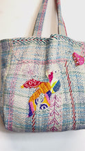 Load and play video in Gallery viewer, Kantha Tote Bag
