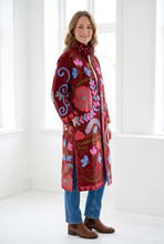 Load image into Gallery viewer, Velvet Suzani Long Jacket

