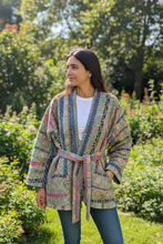 Load image into Gallery viewer, Kantha Blockprint Coat
