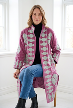 Load image into Gallery viewer, Velvet Suzani Long Jacket
