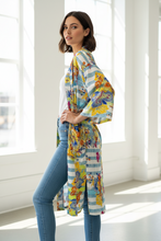 Load image into Gallery viewer, Vintage Sari Kimono Long
