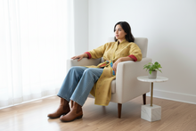 Load image into Gallery viewer, Vintage Sari Kantha Jacket long
