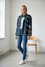 Load image into Gallery viewer, Velvet Suzani Jacket (Short)
